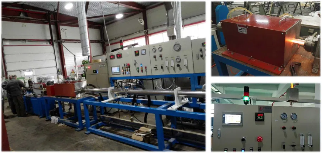 ASTM Standard Stainless Steel Hose Forming Machine Flexible Bellow Pipe Heat Treating Oven