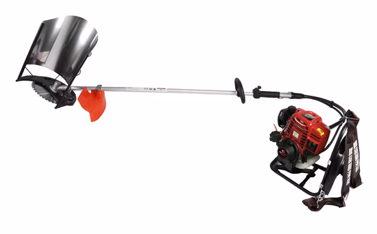 4 Stroke 31cc Knapsack Gas Powered Lawn Mower Rice Cutter Brush Cutter