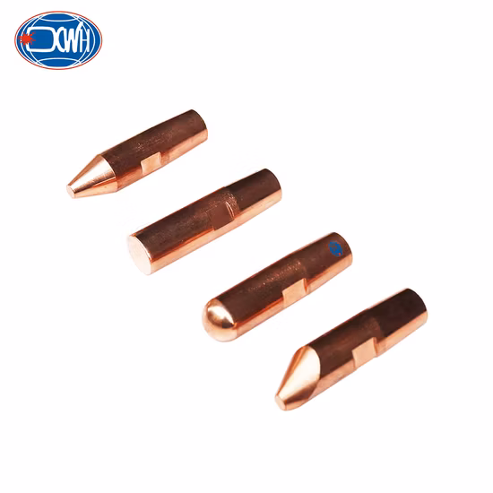High Frequency Electrode Cap Best Weld All Copper Industrial Welding Tips Accessories